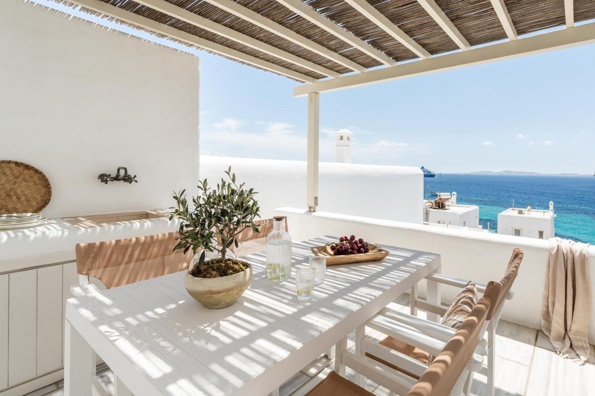 Namaste Boutique Apartments Mykonos Tourlos Exterior foto